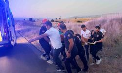Bingöl'de otomobil yoldan çıktı: 2 yaralı