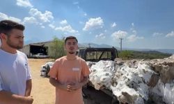 Bir yıllık emekleri 15 dakikada küle döndü