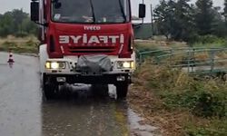 Bolu'da otomobil sulama kanalına uçtu: 1 yaralı