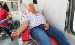 Burhaniye'de aşırı sıcaklar kan bağışını olumsuz etkiledi