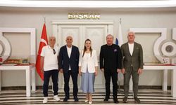Büşra Özdemir, Alanyaspor yönetimini ağırladı