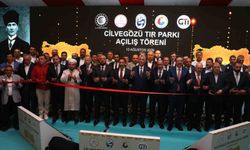 Cilvegözü'nde bin 200 tır kapasiteli tır parkının açılışı gerçekleştirildi
