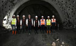 Çirişli Tüneli'nde kazı ve destek çalışmalarında yüzde 60, nihai beton çalışmalarında ise yüzde 49 seviyesine ulaşıldı