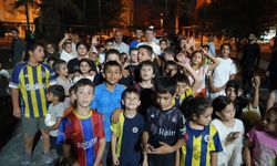 Çocukların futbol sahası hayali gerçek oldu