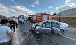 Çorum'da otomobiller çarpıştı: 7 yaralı