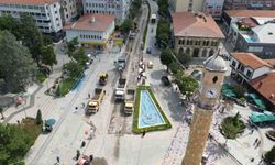 Çorum'un en işlek cadesi yenileniyor