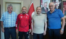 Darende Belediye Başkanı Bozkurt, dünya şampiyonu Semih Özdemir'i ağırladı