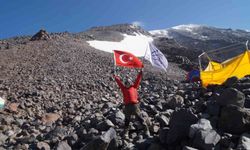 Demircili dağcıdan anlamlı tırmanış