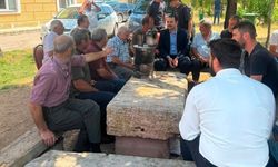 Demirözü Kaymakamı Ahat köy ziyaretlerinde bulundu