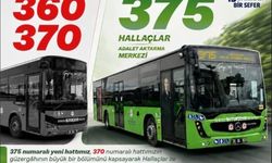 Denizli'de 360 ve 370 numaralı otobüsler iptal edildi, yeni 375 hattı başlıyor