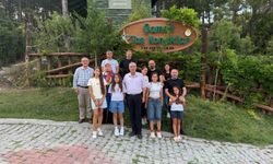 Dereceye giren çocuklar Çameli'de ödüllendirildi