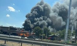 Dinlenme tesisinin restoranı alevlere teslim oldu
