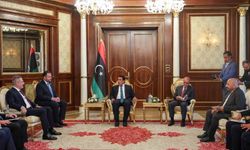 Dışişleri Bakanı Fidan Libya Başkanlık Konseyi Başkanı el-Menfi ile görüştü