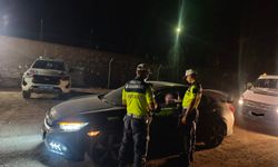 Diyadin'de trafik denetimlerinde 28 araca 260 bin 750 lira ceza
