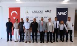 DPÜ Rektörü Kızıltoprak'tan AFAD İl Müdürlüğüne ziyaret