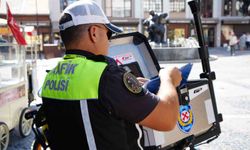 Edirne'de motosiklet denetimi: Yayaların alanına giren sürücülere ceza