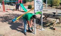 Efeler Belediyesi'nden çocuk parklarında güvenlik mesaisi