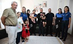 Elazığ İl Emniyet Müdürü Karan, gazi polisle bir araya geldi