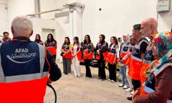 Elazığ'da AFAD gönüllülerine hafif arama ve kurtarma eğitimi