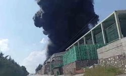 Elazığ'da fabrika yangını: Bölgeye çok sayıda ekip gönderildi