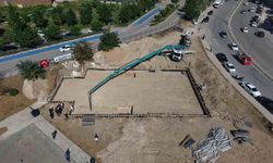 Elazığ'da şehir hastanesi yerleşkesinde cami temeli atıldı