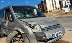 Elazığ'da trafik kazası: 1 yaralı