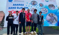 Erzincanlı sporculardan Akarsu Slalom Türkiye Şampiyonası'nda 4 derece