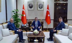 FÜ Rektörü Göktaş, Cumhurbaşkanı Yardımcısı Yılmaz'ı ziyaret etti