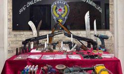 Gaziantep'te 10 adet ruhsatsız silah ele geçirildi: 2 gözaltı