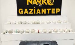 Gaziantep'te 24 kilo uyuşturucu ele geçirildi: 1 gözaltı