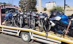 Gaziantep'te 760 motosiklet sürücüsüne 9 milyon ceza
