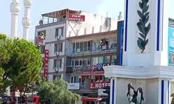 Gemlik'de pasajın çatısında yangın paniği