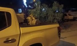 Germencik'te gece ilaçlaması sürüyor