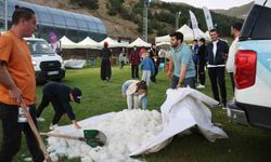 Gez palandöken şenlikleri, kamp ve doğa tutkunlarını buluşturdu