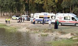 Gölde kaybolan şahsı arama çalışmaları sürüyor