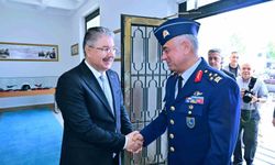 Hava Korgeneral Erdoğan Gür'den Vali Dr. Erdinç Yılmaz'a ziyaret