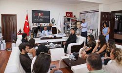 Hayallerine ulaşan gençler Başkan Yetişkin ile buluştu