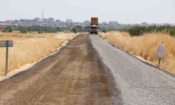 Hilvan'da 5 buçuk kilometrelik yol yenilendi