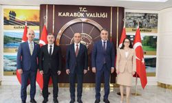 HSK üyesi Sait Özdemir, Vali Çağatay ile görüştü