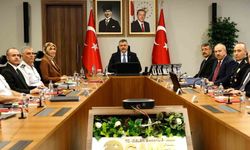 İçişleri Bakanı Mustafa Çiftçi, 'Kaçakçılık ve Organize Suçlarla Mücadele Güvenlik Toplantısı'na başkanlık etti