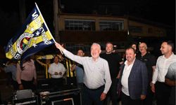 Isparta'da Fenerbahçe'nin Şampiyonlar Ligi sevinci meydana sığmadı