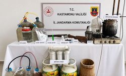 Kaçak içki hazırlığına suçüstü: Çok sayıda malzeme ele geçirildi