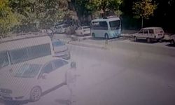 Kağıthane'de ölümlü motosiklet kazası kamerada