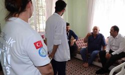 Karacasu'da evde sağlık hizmetleri vatandaşların ayağına gidiyor
