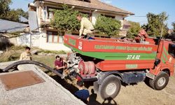 Kastamonu'da çıkan yangında bin 500 saman balyası küle döndü