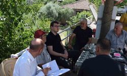 Kaymakam Sözen, yangın mağduru aileleri yalnız bırakmadı