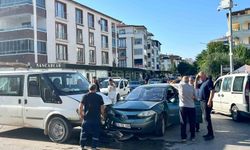 Kazadan kaçmak isterken motosiklet çarptı