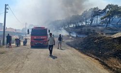 Kazdağları eteklerinde yangına 9 uçak 6 helikopter ile müdahale ediliyor