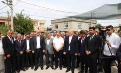 Kesmetepe'de cami temeli dualarla atıldı