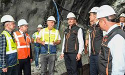 Kırık Tüneli kazı ve destek çalışmaları yüzde 90, nihai beton çalışmaları ise yüzde 78 oranında tamamlandı